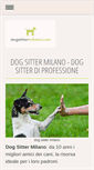 Mobile Screenshot of dogsittermilano.com